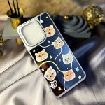 قاب موبایل فانتزی آینه ای گربه note 12/4g