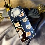 قاب موبایل فانتزی آینه ای گربه note 9s / note 9pro (قاب های این دو مدل موبایل با هم مشترک هستند)