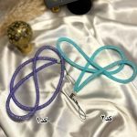 بند آویز اکلیلی توری 40 سانتی