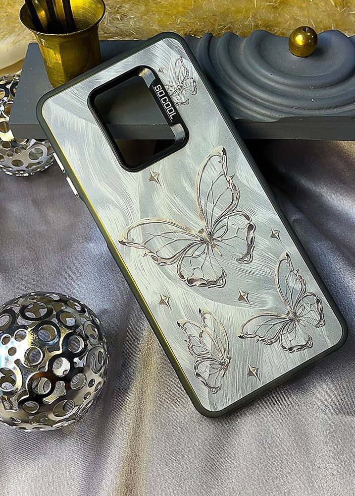 قاب موبایل استیل پروانه note 9s / note 9pro ( قاب های این دو موبایل با هم مشترک هستند )