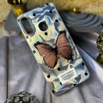 قاب موبایل پاپ سوکت دفرمه قهوه ای a20s