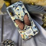 قاب موبایل پاپ سوکت دفرمه قهوه ای a50 / a50s/a30s (قاب های این سه مدل موبایل با هم مشترک هستند )