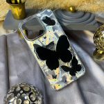 قاب موبایل پاپ سوکت دفرمه مشکی iphone 12promax