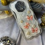 قاب موبایل گل پروانه ای شاین دار 3D برجسته note 9s / note 9pro ( قاب های این دو مدل موبایل با هم مشترک هستند )