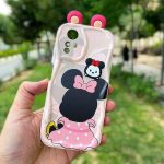 قاب موبایل فانتزی گوش دار میکی موس note 12s