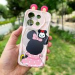 قاب موبایل فانتزی گوش دار میکی موس note 13pro 5g / poco x6 ( قاب های این دو مدل موبایل با هم مشترک هستند )