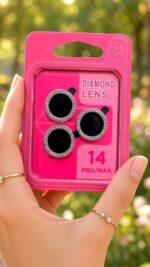 محافظ لنز نگین دار iphone 12promax - Image 2