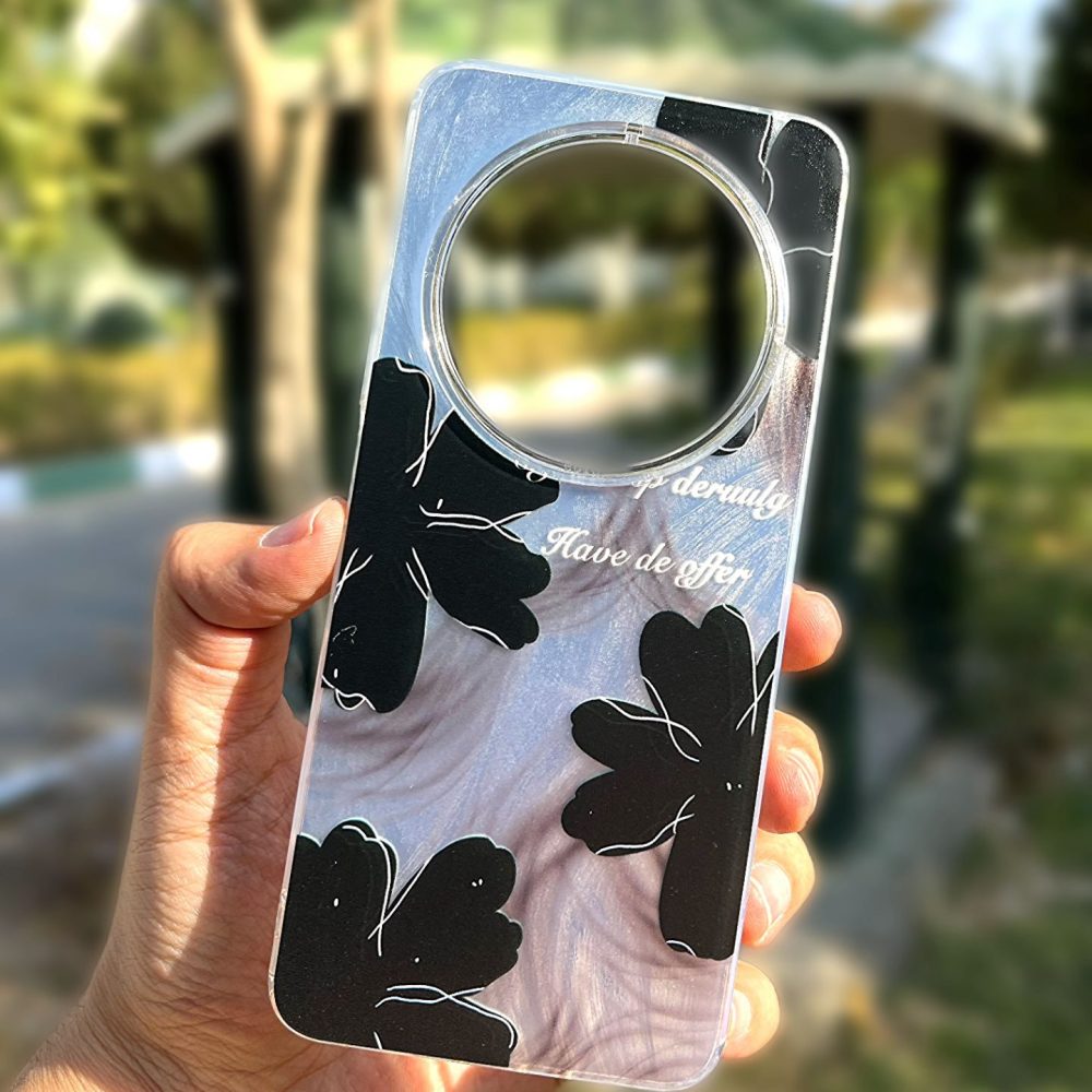 قاب موبایل ماربل گل برگ redmi 14c / poco c75 ( قاب های این دو مدل موبایل باهم مشترک هستند )