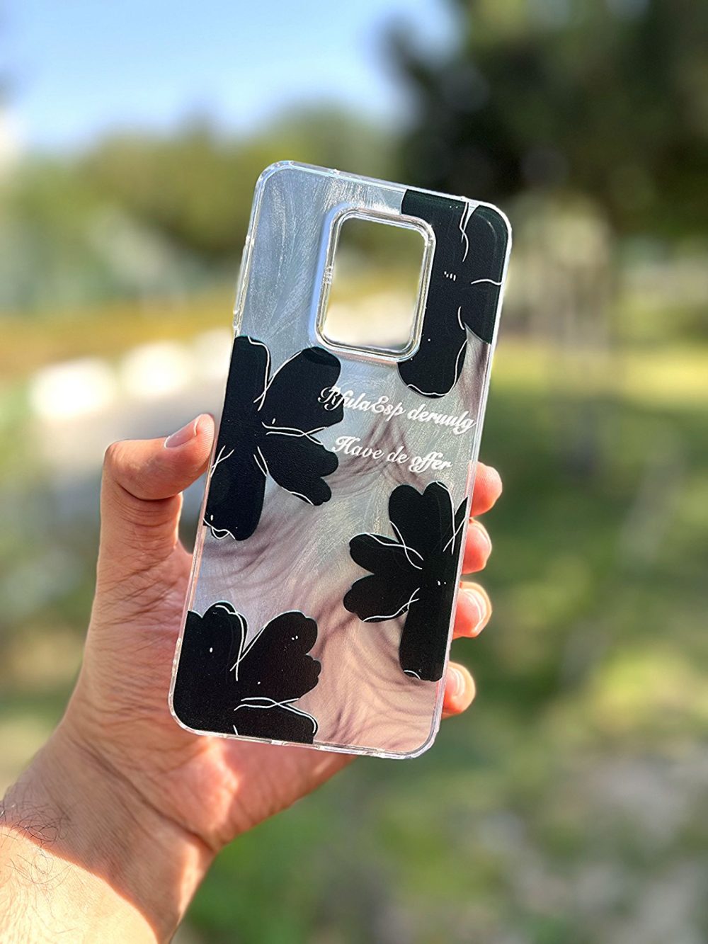قاب موبایل ماربل گل برگ note 9s / note 9pro ( قاب های این دو مدل موبایل با هم مشترک هستند ) - Image 1
