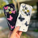 قاب موبایل فانتزی پروانه آکوما redmi 14c / poco c75  ( قاب های این دو مدل موبایل با هم مشترک هستند )