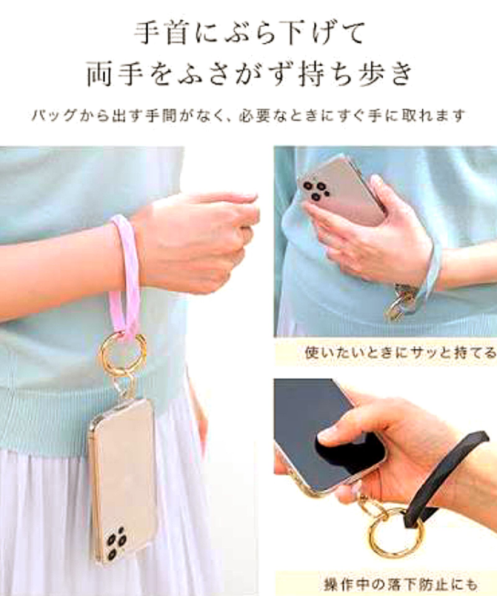 InShot_20251020_085751691 بند آویز دستبندی حلقه ای ( اندازه قطر 7 سانت ) - Image 4