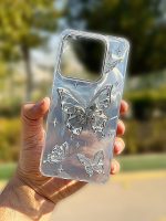 قاب موبایل هولوگرامی پروانه ای redmi 13 - Image 2