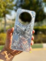 قاب موبایل هولوگرامی پروانه ای redmi a3