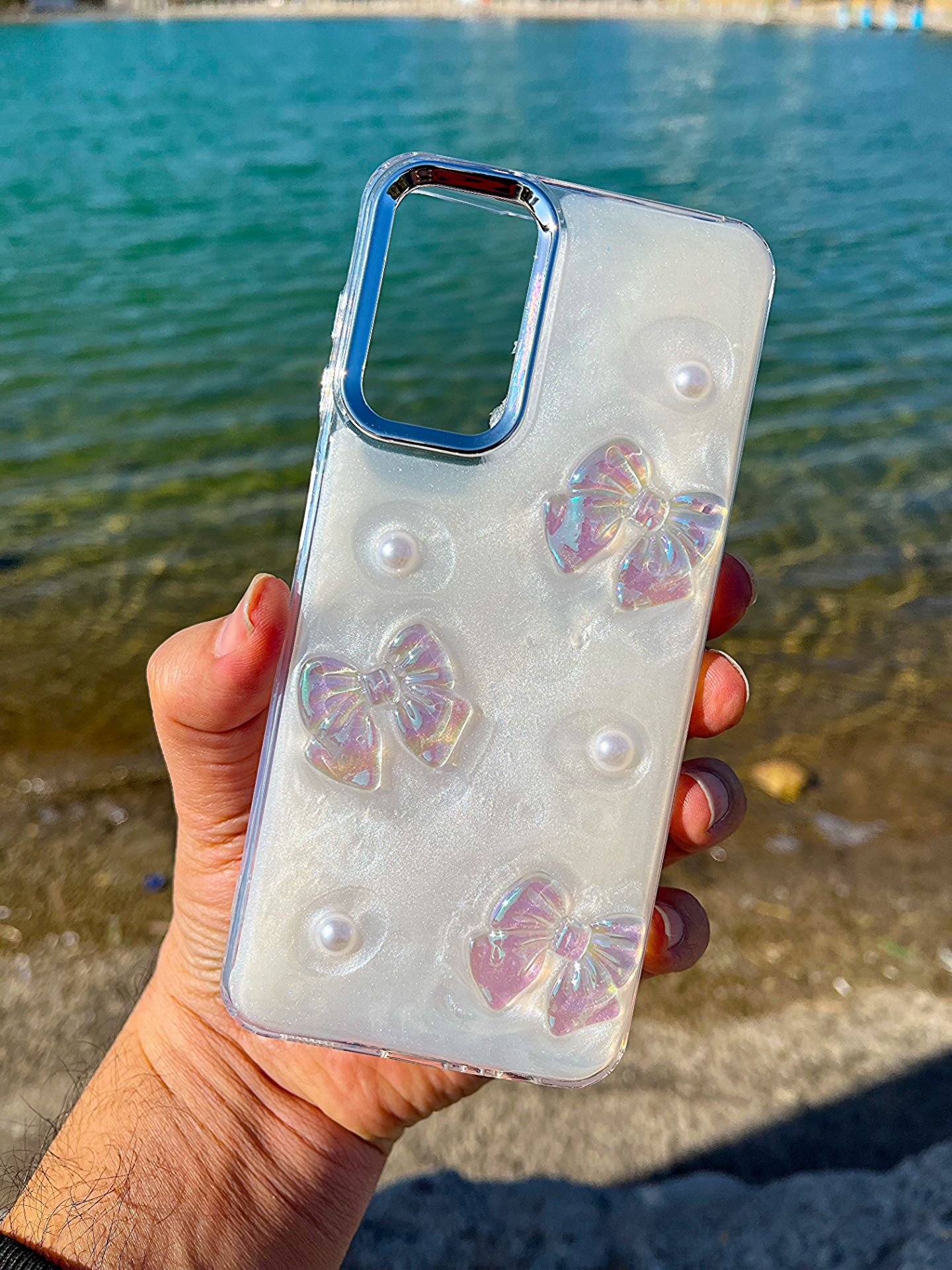 a13 - a14 - a15 - a16 - a24 - a25 - a36 - a32 - a52 - a53 - a54 - a55 - s24fe - n 10 - n 10pro - n 11 - poco x3 gt -poco m3 - (1) قاب موبایل رزین پاپیون poco x3 gt - Image 1