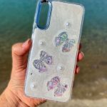 قاب موبایل رزین پاپیون  a70