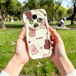 قاب موبایل عروسکی هپی بیر redmi 14c / poco c75 ( قاب های این دو مدل موبایل با هم مشترک هستند )