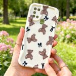 قاب موبایل عروسکی پاپیون بیر a21s
