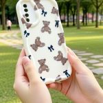 قاب موبایل عروسکی پاپیون بیر redmi 9t ( قاب های این دو مدل موبایل با هم مشترک هستند )