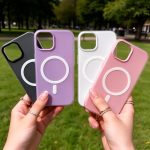 قاب موبایل مگ سیف پاستیلی iphone 13 / iphone 14  ( قاب های این دو مدل موبایل با هم مشترک هستند )