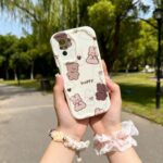 قاب موبایل عروسکی هپی بیر note 10 4g / note 10s / poco m5s ( قاب های این سه مدل موبایل با هم مشترک هستند )