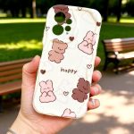 قاب موبایل عروسکی هپی بیر note 12 4g