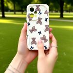 قاب موبایل عروسکی پاپیون بیر note 12pro 5g / note 12pro plus ( قاب های این دو مدل موبایل با هم مشترک هستند )