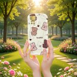 قاب موبایل عروسکی هپی بیر poco x4pro