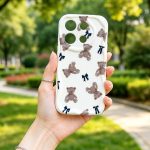 قاب موبایل عروسکی پاپیون بیر poco x6pro