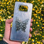 قاب موبایل پروانه بالدار poco x3 / poco x3pro ( قاب های این دو مدل موبایل با هم مشترک هستند )