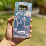 قاب موبایل هولوگرامی پاپیون poco x3 / poco x3pro ( قاب های این دو مدل موبایل با هم مشترک هستند )